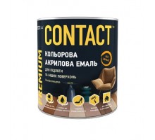 Эмаль акриловая цветная Dnipro-Contact (0,75 л, 2,5 л)