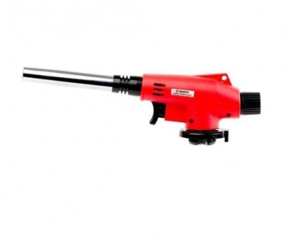 Горелка газовая с пьезоподжигом Intertool 195 мм (GB-0022)