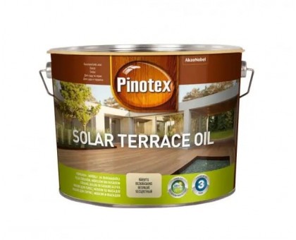 Деревозахисна олія для терас Pinotex Solar Terrace Oil на водній основі