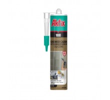Санітарний силіконовий герметик Akfix 100D (310 мл)