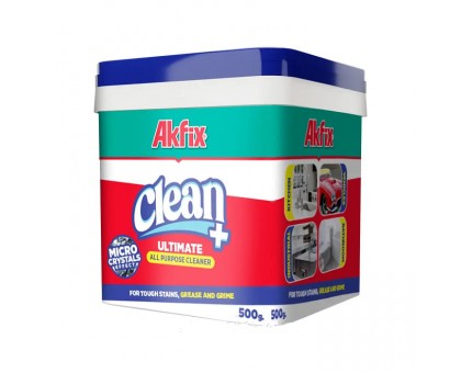 Паста гелевая для очистки твердых поверхностей Akfix Clean+ (500 г)
