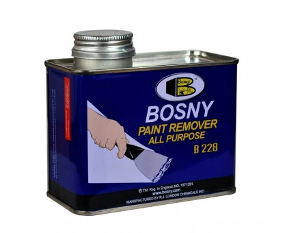 Гелевая смывка старой краски Bosny Paint Remover (400 г, 800 г)