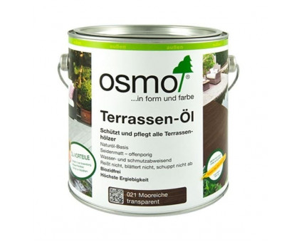 Кольорова напівпрозора олія для терас OSMO Terrassen-Ole Farbig (0,125 л, 0,75 л, 2,5 л)