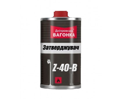 Затверджувач для фарби та грунту «Дніпровська Вагонка» Z-40-В (150 г, 0,6 кг)