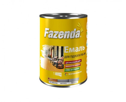 Эмаль алкидная для пола Fazenda ПФ-266 (2.8 кг)