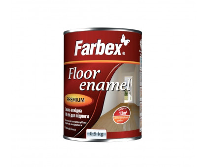 Емаль алкідна Farbex для підлоги ПФ-266 (0,9 кг)