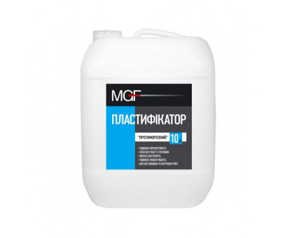 Пластифікатор протиморозний MGF для бетонних та цементних розчинів (10 л)