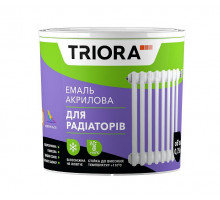 Емаль акрилова для радіаторів TRIORA (0,9 кг)